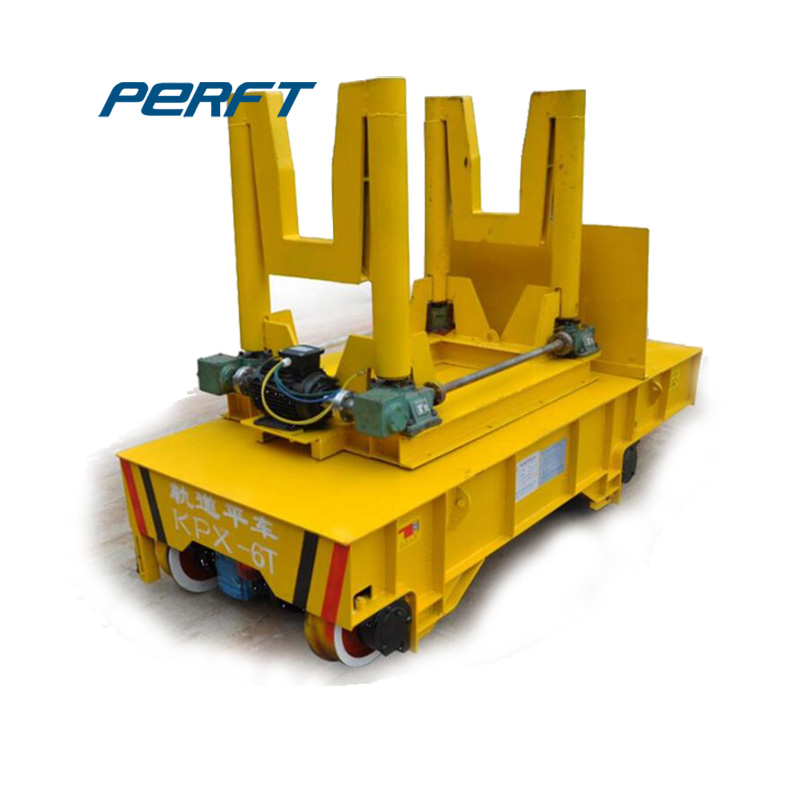 electric flat bed rail transfer cart direct manufacturer